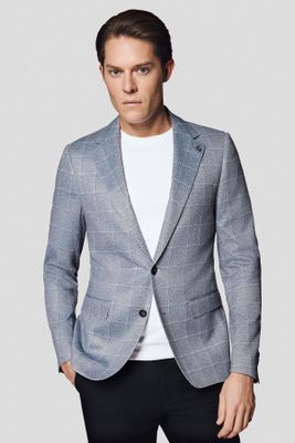 Marynarka męska elegancka Lancerto ze sklepu: Lancerto S.A. w kategorii: Marynarki męskie - zdjęcie 938E51-772-11513_MA131125000008.SZARY