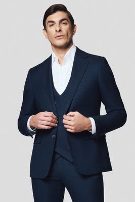 Marynarka męska elegancka Lancerto ze sklepu: Lancerto S.A. w kategorii: Marynarki męskie - zdjęcie 938E51-772-11513_MA131125000018.GRANAT