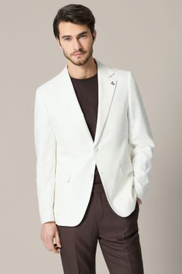 Lancerto - Marynarka męska elegancka wiosenna ze sklepu: Lancerto S.A. w kategorii: Marynarki męskie - zdjęcie 938E51-772-11513_MA131126000005.BIALY