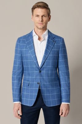 Marynarka męska elegancka Lancerto ze sklepu: Lancerto S.A. w kategorii: Marynarki męskie - zdjęcie 938E51-772-11513_MA131126000029.NIEBIESKI