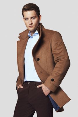 Lancerto - Płaszcz męski elegancki ze sklepu: Lancerto S.A. w kategorii: Płaszcze męskie - zdjęcie 938E51-772-11513_PC073223000009.BEZ