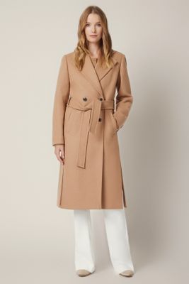 Płaszcz damski casual Lancerto ze sklepu: Lancerto S.A. w kategorii: Płaszcze damskie - zdjęcie 938E51-772-11513_PC073225000004.BEZ