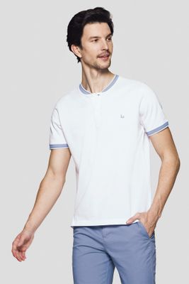 T-shirt męski casual Lancerto ze sklepu: Lancerto S.A. w kategorii: T-shirty męskie - zdjęcie 938E51-772-11513_PO073122000003.BIAŁY
