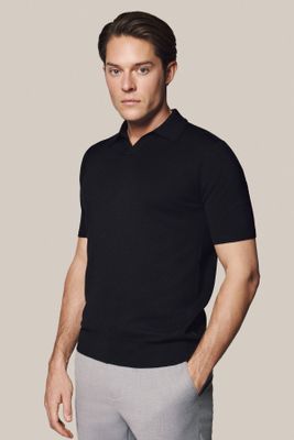 T-shirt męski casual Lancerto ze sklepu: Lancerto S.A. w kategorii: T-shirty męskie - zdjęcie 938E51-772-11513_PO073125000029.CZARNY