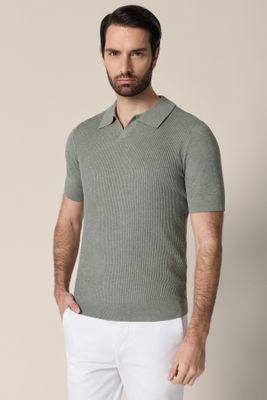 T-shirt męski casual Lancerto ze sklepu: Lancerto S.A. w kategorii: T-shirty męskie - zdjęcie 938E51-772-11513_PO073126000030.ZIELONY