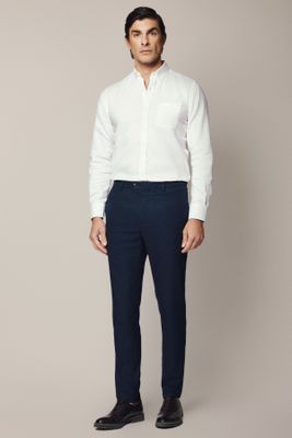 Lancerto - Spodnie męskie eleganckie na jesień ze sklepu: Lancerto S.A. w kategorii: Spodnie męskie - zdjęcie 938E51-772-11513_SP131124000001.GRANAT