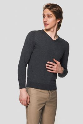 Sweter męski casual Lancerto ze sklepu: Lancerto S.A. w kategorii: Swetry męskie - zdjęcie 938E51-772-11513_SW003216000009.C.SZARY