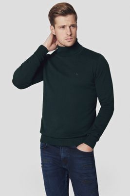 Sweter męski na zimę casual Lancerto ze sklepu: Lancerto S.A. w kategorii: Swetry męskie - zdjęcie 938E51-772-11513_SW073223000007.ZIELONY