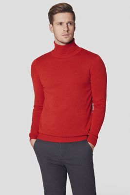 Sweter męski zimowy Lancerto ze sklepu: Lancerto S.A. w kategorii: Swetry męskie - zdjęcie 938E51-772-11513_SW073223000009.CZERWONY