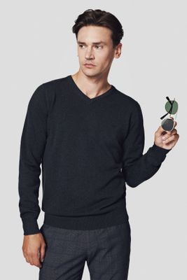 Sweter męski na zimę Lancerto ze sklepu: Lancerto S.A. w kategorii: Swetry męskie - zdjęcie 938E51-772-11513_SW073223000031.C-SZARY