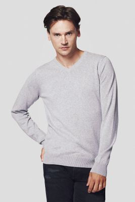Sweter męski zimowy casual Lancerto ze sklepu: Lancerto S.A. w kategorii: Swetry męskie - zdjęcie 938E51-772-11513_SW073223000042.SZARY