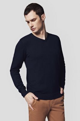 Sweter męski zimowy casual Lancerto ze sklepu: Lancerto S.A. w kategorii: Swetry męskie - zdjęcie 938E51-772-11513_SW073223000043.C-GRANAT