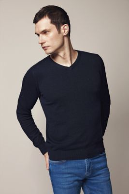 Sweter męski na zimę Lancerto ze sklepu: Lancerto S.A. w kategorii: Swetry męskie - zdjęcie 938E51-772-11513_SW073223000048.GRANAT