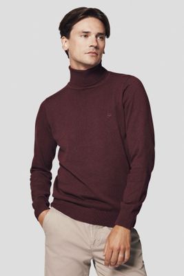 Lancerto - Sweter męski casual ze sklepu: Lancerto S.A. w kategorii: Swetry męskie - zdjęcie 938E51-772-11513_SW073223000066.BORDO