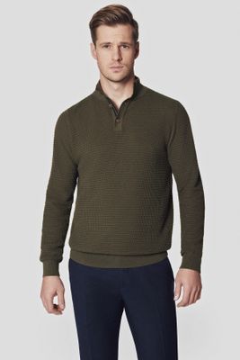Sweter męski na zimę Lancerto ze sklepu: Lancerto S.A. w kategorii: Swetry męskie - zdjęcie 938E51-772-11513_SW073223000086.OLIWKA