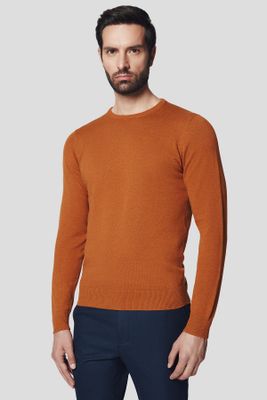 Sweter męski na zimę casual Lancerto ze sklepu: Lancerto S.A. w kategorii: Swetry męskie - zdjęcie 938E51-772-11513_SW073224000053.CAMEL
