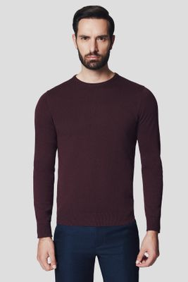 Sweter męski zimowy Lancerto ze sklepu: Lancerto S.A. w kategorii: Swetry męskie - zdjęcie 938E51-772-11513_SW073224000057.BORDO