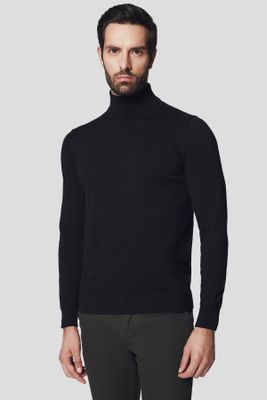 Sweter męski na zimę Lancerto ze sklepu: Lancerto S.A. w kategorii: Swetry męskie - zdjęcie 938E51-772-11513_SW073224000059.CZARNY