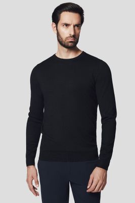 Sweter męski na zimę Lancerto ze sklepu: Lancerto S.A. w kategorii: Swetry męskie - zdjęcie 938E51-772-11513_SW073224000079.CZARNY
