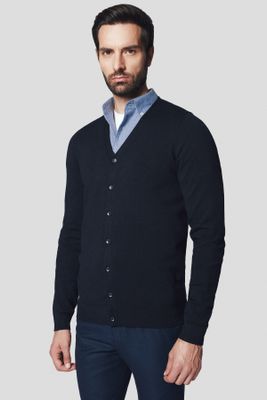Sweter męski casual Lancerto ze sklepu: Lancerto S.A. w kategorii: Swetry męskie - zdjęcie 938E51-772-11513_SW073224000082.GRANAT
