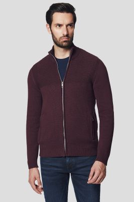 Sweter męski Lancerto ze sklepu: Lancerto S.A. w kategorii: Swetry męskie - zdjęcie 938E51-772-11513_SW073224000093.BORDO