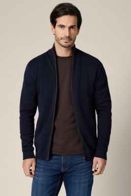 Lancerto - Sweter męski casualowy ze sklepu: Lancerto S.A. w kategorii: Swetry męskie - zdjęcie 938E51-772-11513_SW073225000031.GRANAT