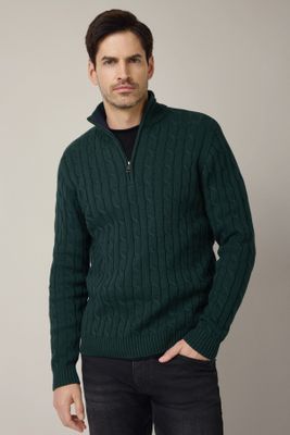 Sweter męski Lancerto ze sklepu: Lancerto S.A. w kategorii: Swetry męskie - zdjęcie 938E51-772-11513_SW073225000040.ZIELONY