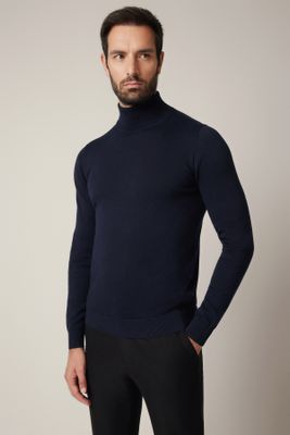 Sweter męski Lancerto ze sklepu: Lancerto S.A. w kategorii: Swetry męskie - zdjęcie 938E51-772-11513_SW073225000058.C-GRANAT
