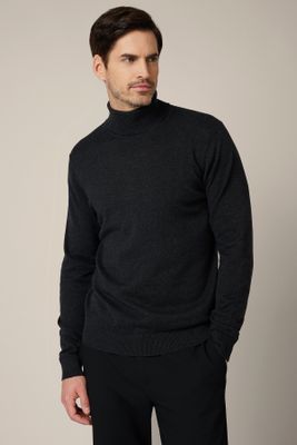 Sweter męski zimowy Lancerto ze sklepu: Lancerto S.A. w kategorii: Swetry męskie - zdjęcie 938E51-772-11513_SW073225000060.SZARY