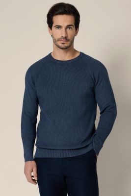 Sweter męski casual Lancerto ze sklepu: Lancerto S.A. w kategorii: Swetry męskie - zdjęcie 938E51-772-11513_SW073225000061.GRANAT