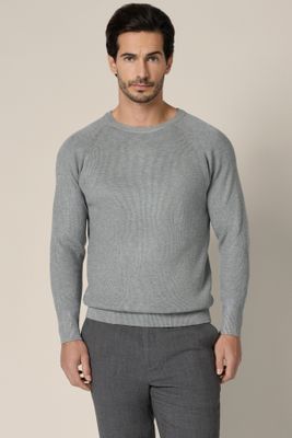 Sweter męski Lancerto ze sklepu: Lancerto S.A. w kategorii: Swetry męskie - zdjęcie 938E51-772-11513_SW073225000062.SZARY