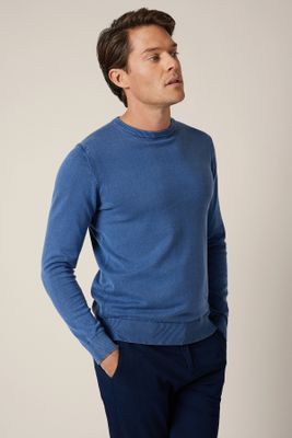 Sweter męski Lancerto ze sklepu: Lancerto S.A. w kategorii: Swetry męskie - zdjęcie 938E51-772-11513_SW073225000071.NIEBIESKI