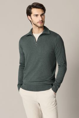Sweter męski na zimę Lancerto ze sklepu: Lancerto S.A. w kategorii: Swetry męskie - zdjęcie 938E51-772-11513_SW073225000073.ZIELONY