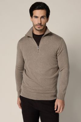 Lancerto - Sweter męski casualowy ze sklepu: Lancerto S.A. w kategorii: Swetry męskie - zdjęcie 938E51-772-11513_SW073225000076.BEZ