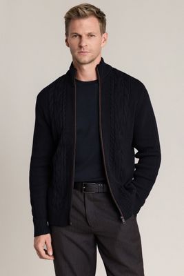Sweter męski casualowy Lancerto ze sklepu: Lancerto S.A. w kategorii: Swetry męskie - zdjęcie 938E51-772-11513_SW073226000080.CZARNY
