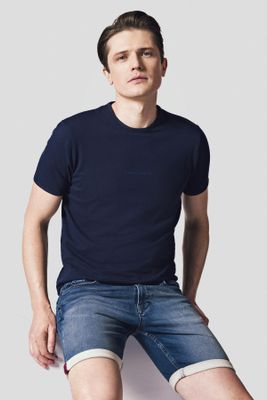 T-shirt męski na wiosnę Lancerto ze sklepu: Lancerto S.A. w kategorii: T-shirty męskie - zdjęcie 938E51-772-11513_TS073123000005.GRANAT