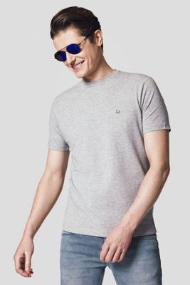 T-shirt męski Lancerto ze sklepu: Lancerto S.A. w kategorii: T-shirty męskie - zdjęcie 938E51-772-11513_TS073123000016.SZARY