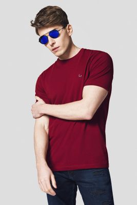 T-shirt męski na wiosnę Lancerto ze sklepu: Lancerto S.A. w kategorii: T-shirty męskie - zdjęcie 938E51-772-11513_TS073123000026.BORDO