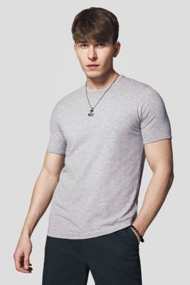 T-shirt męski Lancerto ze sklepu: Lancerto S.A. w kategorii: T-shirty męskie - zdjęcie 938E51-772-11513_TS073123000053.SZARY