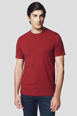 T-shirt męski na wiosnę Lancerto ze sklepu: Lancerto S.A. w kategorii: T-shirty męskie - zdjęcie 938E51-772-11513_TS073124000003.BORDO