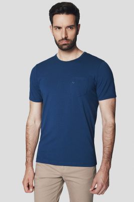 T-shirt męski na wiosnę Lancerto ze sklepu: Lancerto S.A. w kategorii: T-shirty męskie - zdjęcie 938E51-772-11513_TS073124000011.SZAFIR