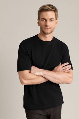 T-shirt męski na wiosnę Lancerto ze sklepu: Lancerto S.A. w kategorii: T-shirty męskie - zdjęcie 938E51-772-11513_TS073126000003.CZARNY