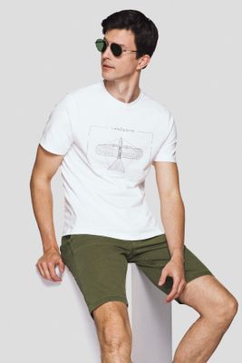 Lancerto - T-shirt męski ze sklepu: Lancerto S.A. w kategorii: T-shirty męskie - zdjęcie 938E51-772-11513_TS073221000001.BIAŁY