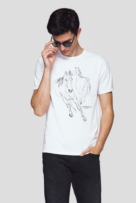 T-shirt męski Lancerto ze sklepu: Lancerto S.A. w kategorii: T-shirty męskie - zdjęcie 938E51-772-11513_TS073221000029.BIAŁY