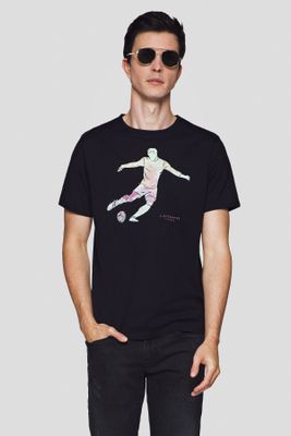 T-shirt męski wiosenny Lancerto ze sklepu: Lancerto S.A. w kategorii: T-shirty męskie - zdjęcie 938E51-772-11513_TS073221000042.C.GRANAT