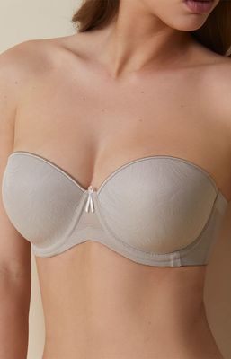 Biustonosz bez wzorów casual ze sklepu: Intymna w kategorii: Biustonosze - zdjęcie 9621D59-45C-2676_200800