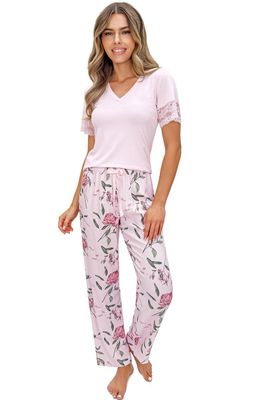 Piżama w nadruki ze sklepu: Intymna w kategorii: Piżamy damskie - zdjęcie 9621D59-45C-2676_235747