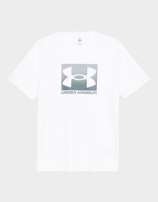 T-shirt męski w stylu młodzieżowym Under Armour ze sklepu: JD Sports  w kategorii: T-shirty męskie - zdjęcie 9C9C4A-9AA-13709_1386793-100