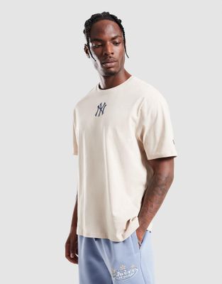T-shirt męski casual wiosenny New Era ze sklepu: JD Sports  w kategorii: T-shirty męskie - zdjęcie 9C9C4A-9AA-13709_60669185