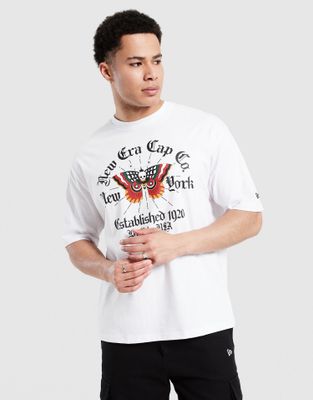 T-shirt męski na wiosnę New Era ze sklepu: JD Sports  w kategorii: T-shirty męskie - zdjęcie 9C9C4A-9AA-13709_60856149